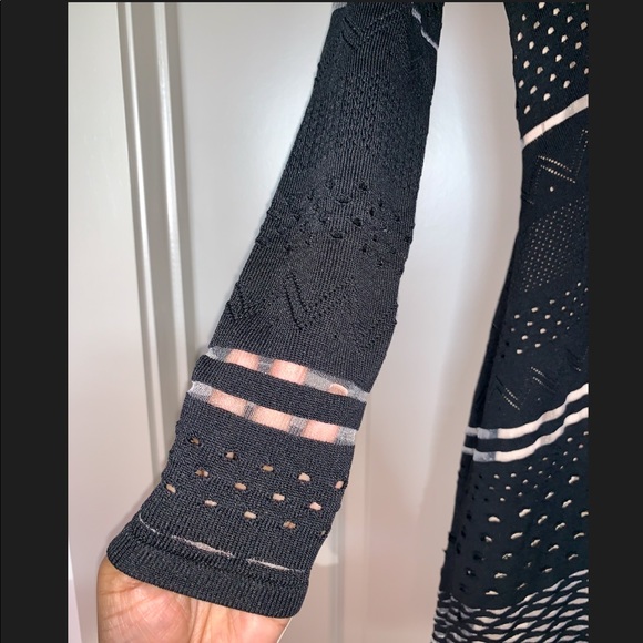 **SOLD**Bailey 44 Crepe Laser Cut Dress XS - Picture 6 of 8